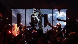 Doom wallpaper, Doom (game), doom 2016 HD wallpaper