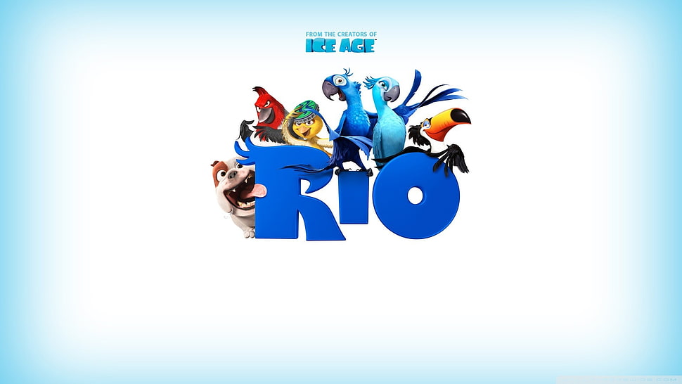Ice Age Rio poster HD wallpaper