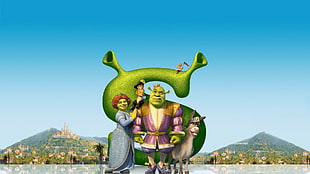 Shrek digital wallpaper