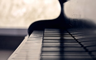 piano keys, music, piano, musical instrument HD wallpaper