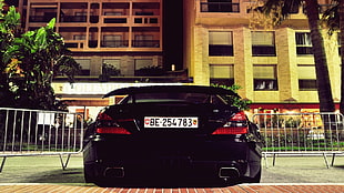 black vehicle, Mercedes-Benz, supercars HD wallpaper