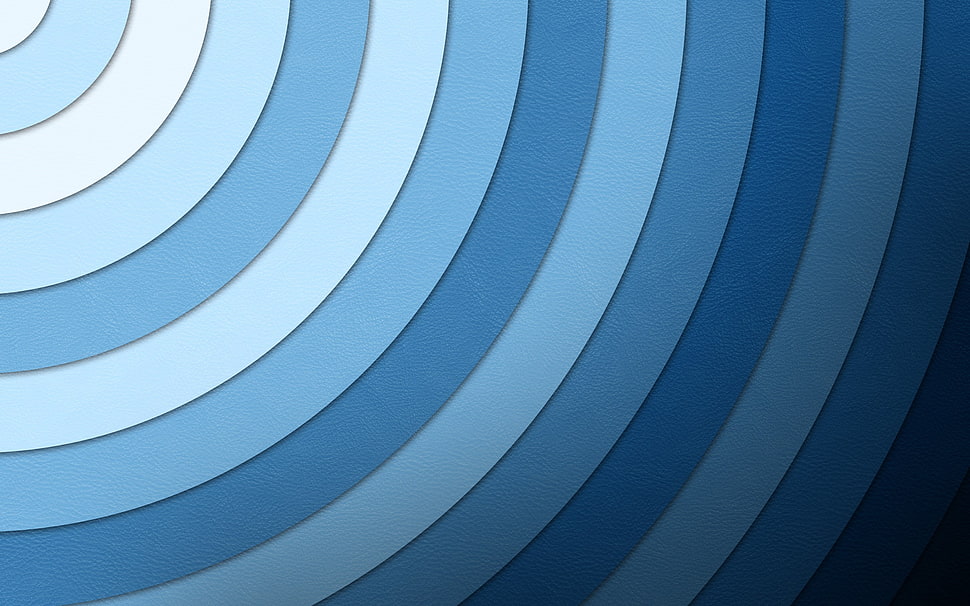 simple background, blue, waveforms, digital art HD wallpaper