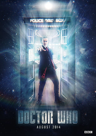 Doctor Who digital poster, Doctor Who, The Doctor, Peter Capaldi, Twelfth Doctor