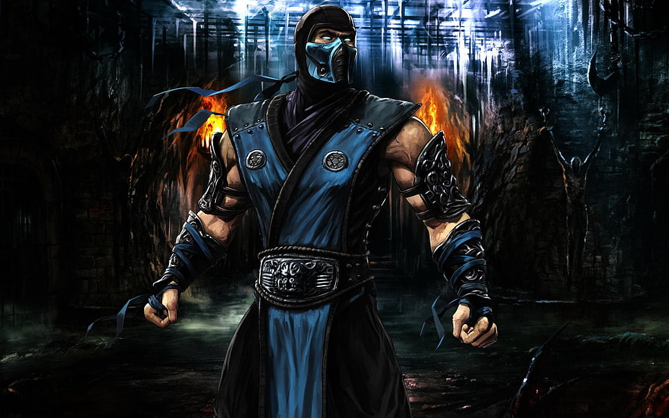 Mortal Kombat game illustration HD wallpaper