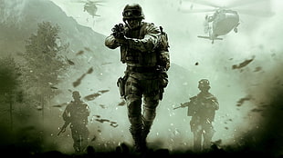 Call of Duty Modern Warfare poster HD wallpaper