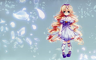 animated girl character HD wallpaper