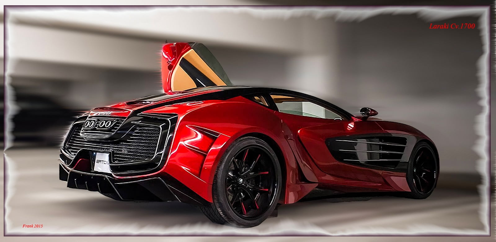 red and black coupe, Laraki Epitome, car, Sport Edition