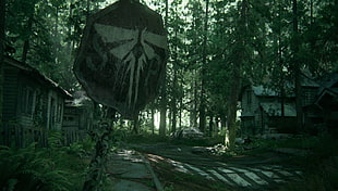 brown and black wooden 2-storey house, The Last of Us, Part II, Ellie, Joel HD wallpaper