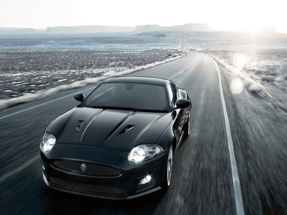 black car, car HD wallpaper