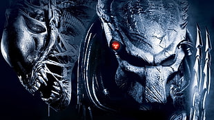 Alien vs Predator digital wallpaper, Predator (movie), Alien vs. Predator, Aliens (movie) HD wallpaper