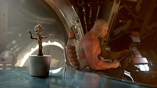 Guardians of the Galaxy movie scene
