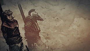 illustration of warrior, The Witcher 3: Wild Hunt, video games, CD Projekt RED HD wallpaper