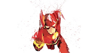 The Flash clip art, The Flash, DC Comics, superhero HD wallpaper