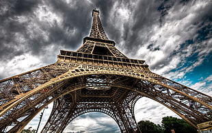painting of Eiffel tower, Paris, France, Eiffel Tower HD wallpaper