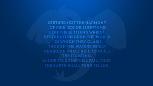 disturb not the harmony text, Lugia, Pokémon