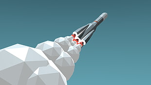 rocket ship drawing HD wallpaper