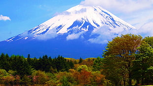 Mount Fuji, Japan, Mount Fuji, Japan, mountains, volcano