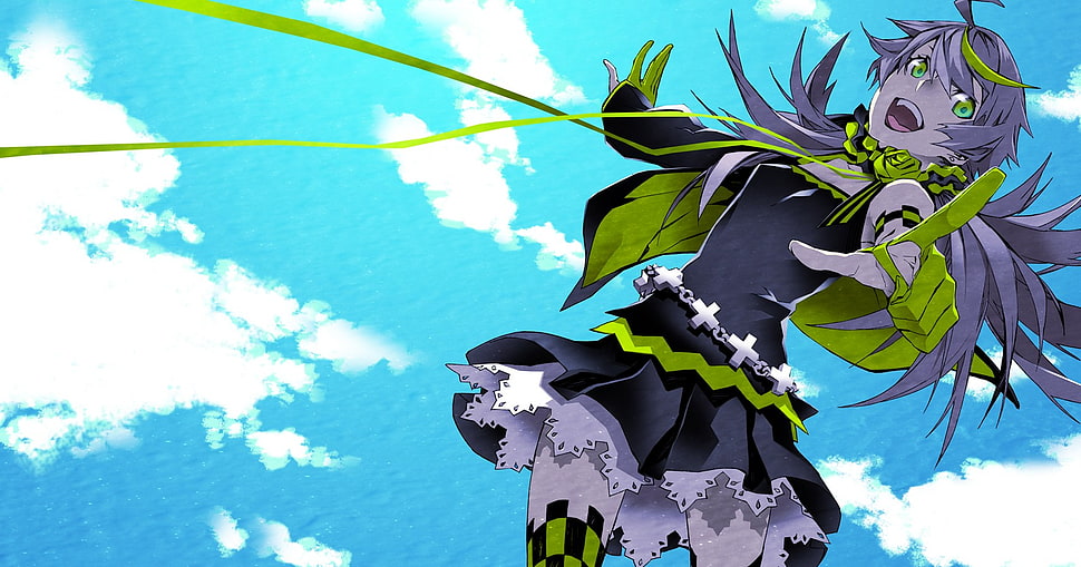white and black plastic toy, anime HD wallpaper
