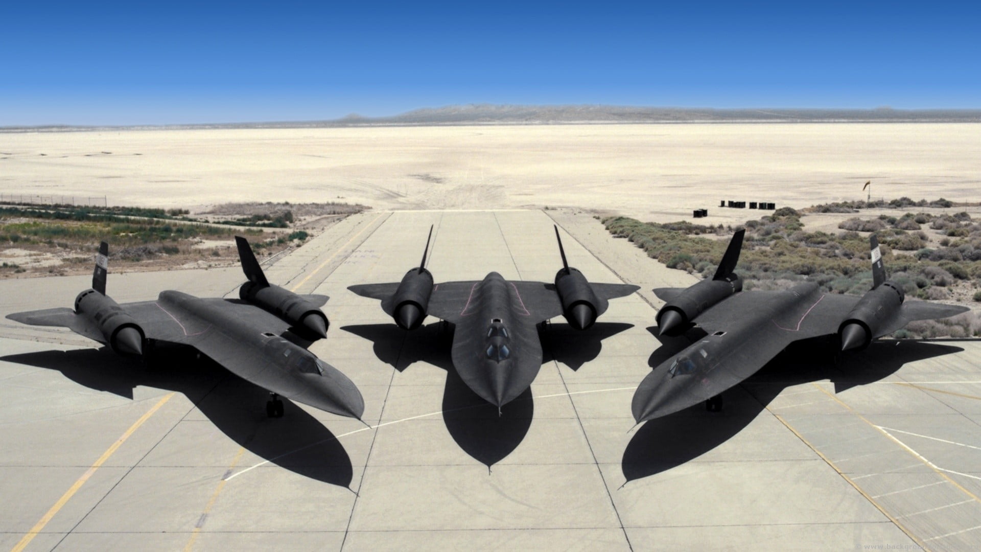 three gray lockheed SR 71 blackbird, aircraft, Lockheed SR-71 Blackbird, mi...