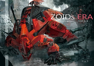 Zoids Era digital wallpaper, Zoids