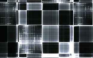 abstract, cube, square