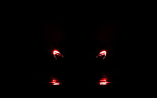 car, McLaren P1, lights, simple background