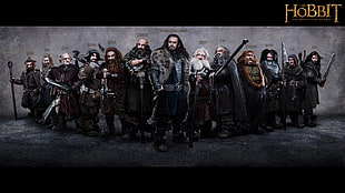 The Hobbit dwarfs HD wallpaper, The Hobbit: An Unexpected Journey, movies, Thorin Oakenshield, dwarfs
