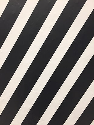 black and white striped pattern HD wallpaper