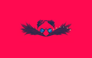 red and gray mustache character, digital art, Dr. Robotnik, Doctor Robotnik, Sonic the Hedgehog