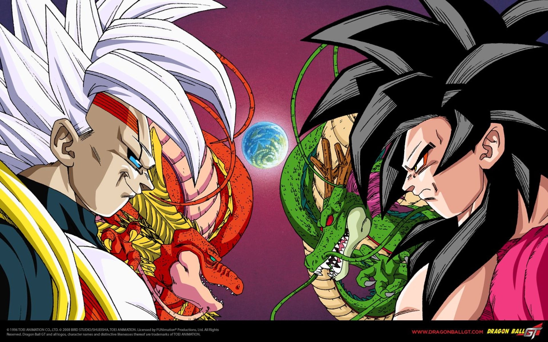 Dragon Ball GT Son Goku and Vegeta digital wallpaper, Dragon Ball GT, Dragon Ball Z