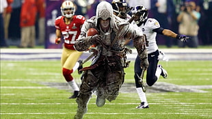 Assassin's Creed character, Assassin's Creed, Super Bowl, Photoshop, video games