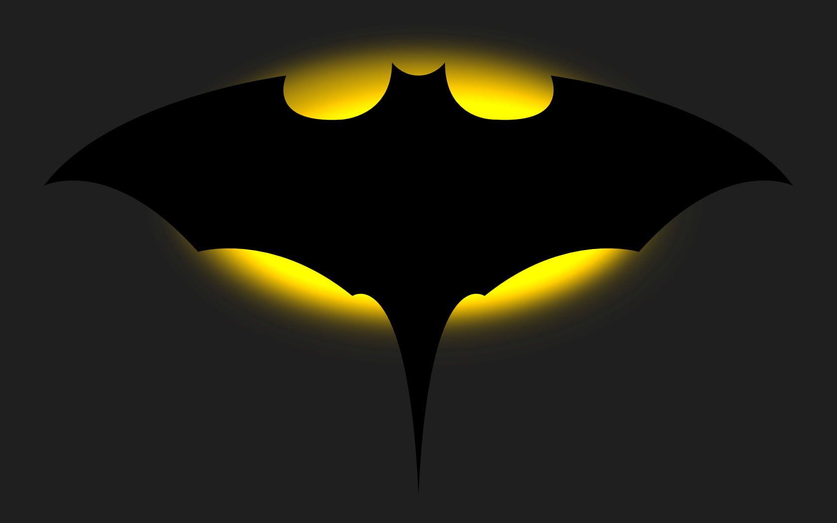 Batman illustration, Batman, Bat signal, digital art, vector art