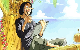 One Piece Usopp illustration, One Piece, anime, Usopp