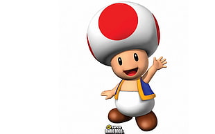 Super Mario Bros. mushroom character, Super Mario Bros. HD wallpaper