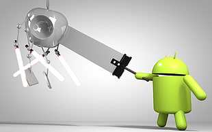 android holding tool HD wallpaper