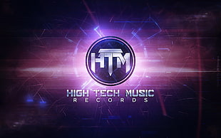 High Tech Music Records advertisement HD wallpaper