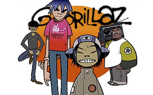 Gorillaz,  Group,  Art HD wallpaper