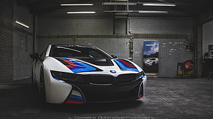 white BMW i8 Need For Speed Payback screenshot HD wallpaper