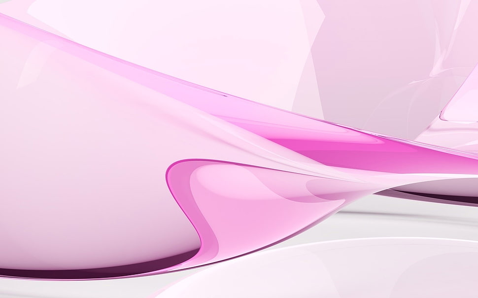 pink and white artwork HD wallpaper