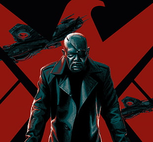 Nick Fury, Samuel L. Jackson, Nick Fury, Marvel Comics HD wallpaper