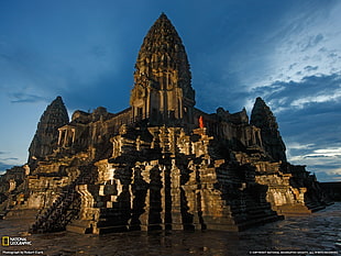 brown temple, Angkor Wat