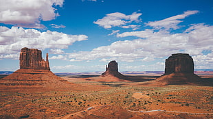 Monument Valley, landscape, desert, Monument Valley, shadow
