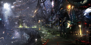game scene digital wallpaper, Atomhawk Design , Guardians of the Galaxy, concept art