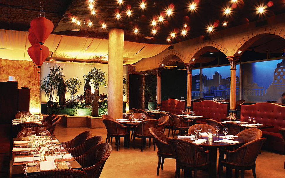 restaurant HD wallpaper