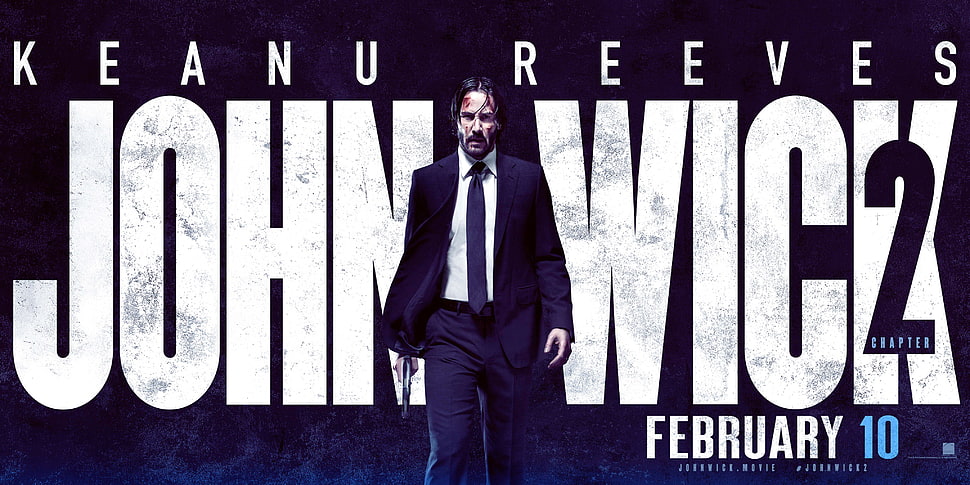 John Wick 2 movie poster HD wallpaper