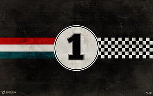 number-1 wallpaper, numbers, artwork