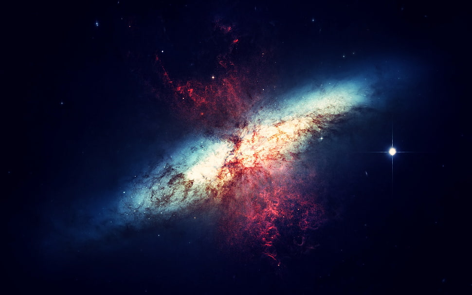 galaxy photography HD wallpaper