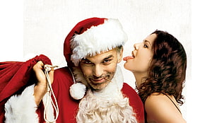 Santa Claus costume, movies, Bad Santa, Billy Bob Thornton HD wallpaper