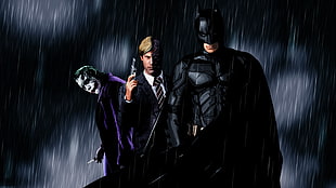 Batman wallpaper, Batman, The Dark Knight, Joker, Two-Face HD wallpaper