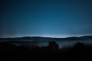 Evening,  Horizon,  Sky,  Fog HD wallpaper